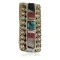 Navajo Handmade .925 Sterling Silver Inlaid Natural Black Onyx Mother of Pearl Spiny Oyster Turquoise Native American Nickel and Brass Money Clip 91001-8 Navajo Handmade .925 Sterling Silver Inlaid Natural Black Onyx Mother of Pearl Spiny Oyster Turquoise Native American Nickel and Brass Money Clip 91001-8