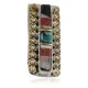 Navajo Handmade .925 Sterling Silver Inlaid Natural Black Onyx Mother of Pearl Spiny Oyster Turquoise Native American Nickel and Brass Money Clip 91001-8 Navajo Handmade .925 Sterling Silver Inlaid Natural Black Onyx Mother of Pearl Spiny Oyster Turquoise Native American Nickel and Brass Money Clip 91001-8