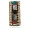 Navajo Handmade .925 Sterling Silver Inlaid Natural Black Onyx Spiny Oyster Turquoise Mother of Pearl Native American Nickel and Brass Money Clip 91003-2