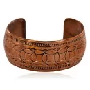 Navajo Handmade Pure Copper Native American Bracelet 12595-31