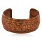 Navajo Handmade Certified Authentic Pure Copper Native American Bracelet 12595-31