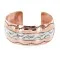 Navajo Sun .925 Sterling Silver Handmade Native American Pure Copper Bracelet 92006-1 Navajo Sun .925 Sterling Silver Handmade Native American Pure Copper Bracelet 92006-1