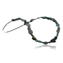 Nice Traditional Navajo .925 Sterling Silver Natural Turquoise Native American Necklace 370842449533