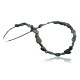 Nice Traditional Certified Authentic Navajo .925 Sterling Silver Natural Turquoise Native American Necklace 370842449533