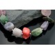 NiceCertified Authentic Navajo Native .925 Sterling Silver and Multicolor Natural Stone Native American Necklace 790103-2