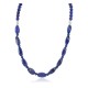 Nickel Certified Authentic Navajo Natural Lapis Lazuli Native American Necklace 25324