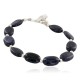 Nickel Certified Authentic Navajo Natural Purple Goldstone Native American Bracelet 13039-7