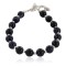 Nickel Certified Authentic Navajo Natural Purple Goldstone Native American Bracelet 13039-9