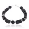 Nickel Navajo Natural Purple Goldstone Native American Bracelet 13063-1 Nickel Navajo Natural Purple Goldstone Native American Bracelet 13063-1