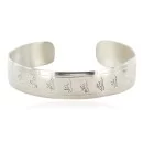 Nickel Navajo Horse Handmade Native American Bracelet 13027
