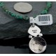 OLD Buffalo Coin Certified Authentic Handmade Navajo Native .925 Sterling Silver Turquoise Native American Necklace 390587164741