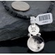 OLD Indian Head Buffalo Coin Certified Authentic Navajo .925 Sterling Silver Natural Turquoise and Black Onyx Native American Necklace 390587495461