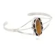 Oval Handmade Navajo .925 Sterling Silver Natural Tigers Eye Native American Bracelet 13108-1 Oval Handmade Navajo .925 Sterling Silver Natural Tigers Eye Native American Bracelet 13108-1