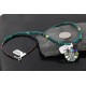 Petit Point Handmade Certified Authentic Zuni .925 Sterling Silver Multicolor Native American Necklace 390743187700