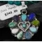 Petit Point Handmade Zuni .925 Sterling Silver Multicolor Native American Necklace 390743187700 Petit Point Handmade Zuni .925 Sterling Silver Multicolor Native American Necklace 390743187700