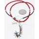 Petit Point Handmade Certified Authentic Zuni .925 Sterling Silver Multicolor Stones and Turquoise Native American Necklace 371058569934