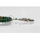 Petit Point Handmade Certified Authentic Zuni .925 Sterling Silver Multicolor Stones and Turquoise Native American Necklace 390838317177