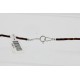 Petit Point Handmade Certified Authentic Zuni .925 Sterling Silver Multicolor Stones and Turquoise Native American Necklace 390838317177