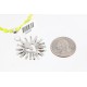 Petit Point Handmade Certified Authentic Zuni .925 Sterling Silver MULTICOLOR Stones Native American Necklace 390789094231