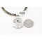 Petit Point Handmade Zuni .925 Sterling Silver Natural Gaspeite Native American Necklace 390805452198