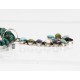 Petit Point Handmade Certified Authentic Zuni .925 Sterling Silver Turquoise and Multicolor Stones Native American Necklace 371047412854