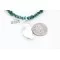 Petit Point Handmade Zuni .925 Sterling Silver Turquoise Multicolor Stones Native American Necklace 371045479089 Petit Point Handmade Zuni .925 Sterling Silver Turquoise Multicolor Stones Native American Necklace 371045479089