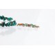 Petit Point Handmade Certified Authentic Zuni .925 Sterling Silver Turquoise Multicolor Stones Native American Necklace 371045479089