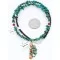 Petit Point Handmade Zuni .925 Sterling Silver Turquoise Multicolor Stones Native American Necklace 371045479089 Petit Point Handmade Zuni .925 Sterling Silver Turquoise Multicolor Stones Native American Necklace 371045479089