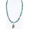 Petit Point Handmade Certified Authentic Zuni .925 Sterling Silver Turquoise Multicolor Stones Native American Necklace 371045479089