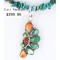 Petit Point Handmade Certified Authentic Zuni .925 Sterling Silver Turquoise Multicolor Stones Native American Necklace 371045479089