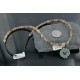Petit Point Handmade Certified Authentic Zuni .925 Sterling Silver Turquoise Native American Necklace 370929946080