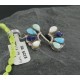 Petit Point Handmade Certified Authentic Zuni .925 Sterling Silver Turquoise Native American Necklace 370933391445