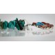 Petit Point Handmade Certified Authentic Zuni .925 Sterling Silver Turquoise Native American Necklace 371060435483
