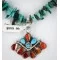 Petit Point Handmade Zuni .925 Sterling Silver Turquoise Native American Necklace 371060435483 Petit Point Handmade Zuni .925 Sterling Silver Turquoise Native American Necklace 371060435483
