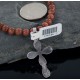 Petit Point Handmade Certified Authentic Zuni .925 Sterling Silver Turquoise Native American Necklace 390654560686