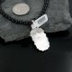 Petit Point Handmade Certified Authentic Zuni .925 Sterling Silver Turquoise Native American Necklace 390667055937