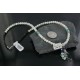 Petit Point Handmade Certified Authentic Zuni .925 Sterling Silver Turquoise Native American Necklace 390682926137