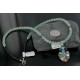 Petit Point Handmade Certified Authentic Zuni .925 Sterling Silver Turquoise Native American Necklace 390696587725