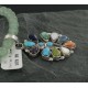 Petit Point Handmade Certified Authentic Zuni .925 Sterling Silver Turquoise Native American Necklace 390696587725