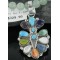 Petit Point Handmade Certified Authentic Zuni .925 Sterling Silver Turquoise Native American Necklace 390696587725