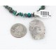 Petit Point Handmade Certified Authentic Zuni .925 Sterling Silver Turquoise Native American Necklace 390842253023