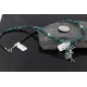Petit Point Handmade KOKOPELI Certified Authentic Zuni .925 Sterling Silver Native American Necklace 370986805838