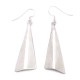 Plain Simple .925 Starling Silver Certified Authentic Handmade Navajo Native American Earrings 27265-6 Plain Simple .925 Starling Silver Certified Authentic Handmade Navajo Native American Earrings 27265-6