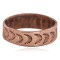 Pure Copper Handmade Certified Authentic Navajo Native American Ring 1 16995-2