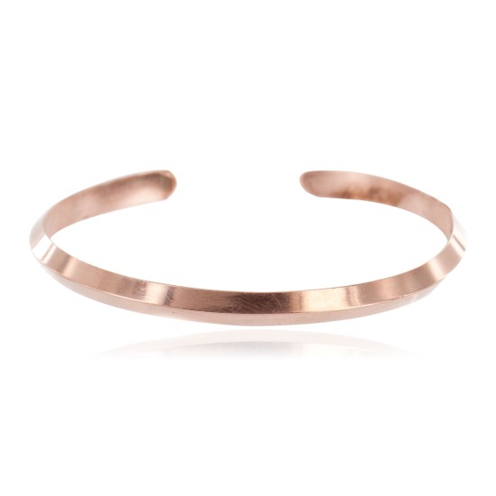 Pure Copper Navajo Certified Authentic Native American Cuff Bracelet 12991 Pure Copper Navajo Certified Authentic Native American Cuff Bracelet 12991