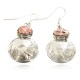 Rare $200 Vintage Style OLD INDIAN HEAD Certified Authentic Navajo .925 Sterling Silver Natural Spiny Oyster Hooks Native American Earrings 18077-5