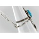 .925 Sterling Silver Handmade Certified Authentic Navajo Turquoise Native American Ring  390858246688