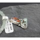 Handmade Certified Authentic Navajo .925 Sterling Silver Natural Spiny Oyster and Turquoise Native American Necklace 390687646246