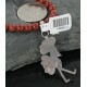 Petit Point KOKOPELI Handmade Certified Authentic Zuni .925 Sterling Silver Turquoise Native American Necklace 390678336761