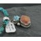 Handmade Certified Authentic Navajo .925 Sterling Silver Natural Spiny Oyster and Turquoise Native American Necklace 390682082487 Handmade Certified Authentic Navajo .925 Sterling Silver Natural Spiny Oyster and Turquoise Native American Necklace 390682082487